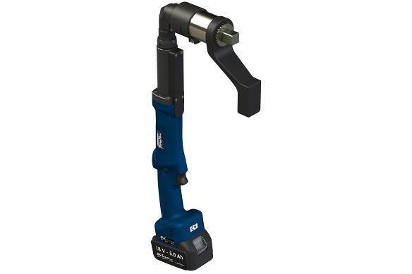 Wireless Angle Screwdriver with Shut-off Clutch (180 - 500 Nm) and